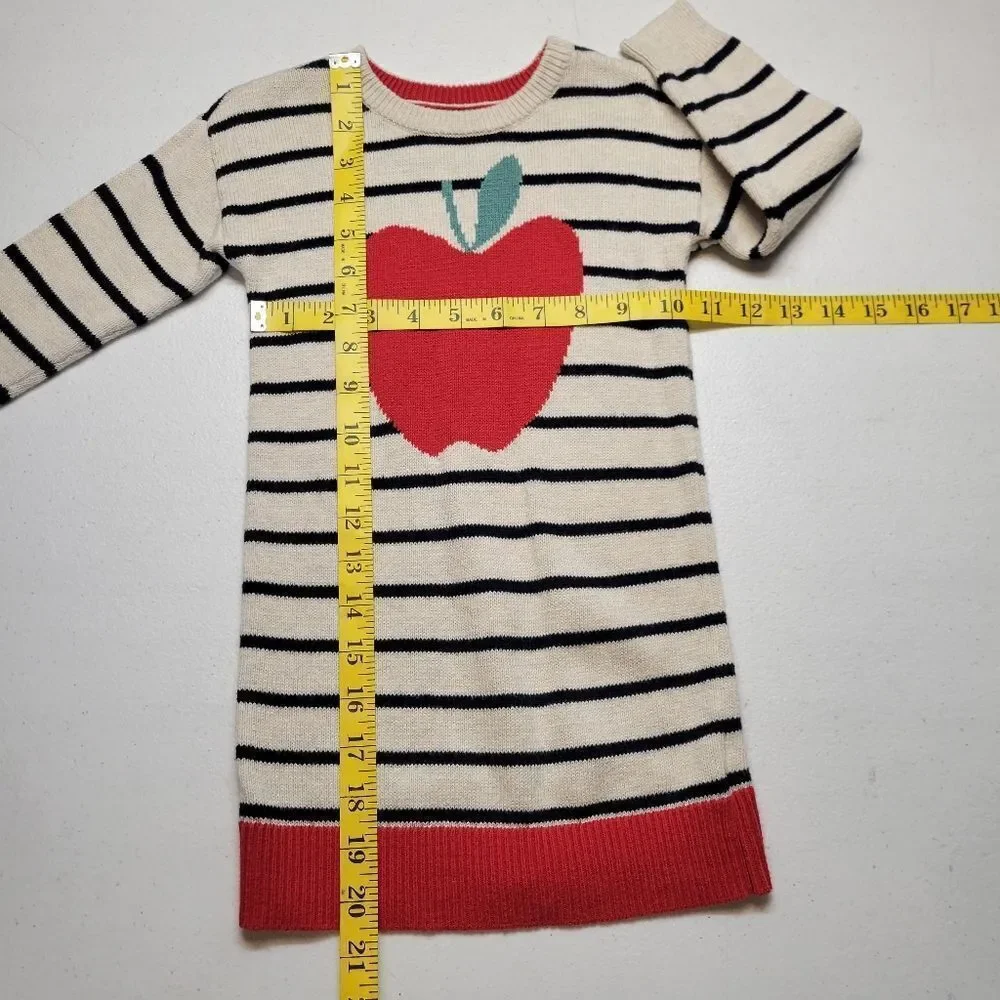 Baby Gap Striped Apple Sweater Dress Kids Dress School